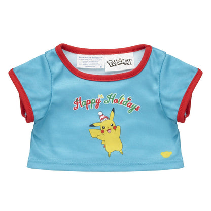 Pokémon Happy Holidays Tee for Plush Toys | Build-A-Bear® - US 4376