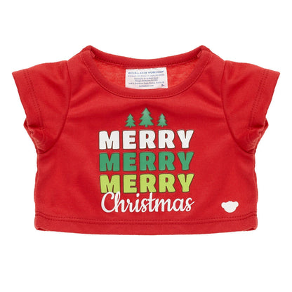 Merry Christmas T-Shirt for Plush Toys | Build-A-Bear® - US 2882