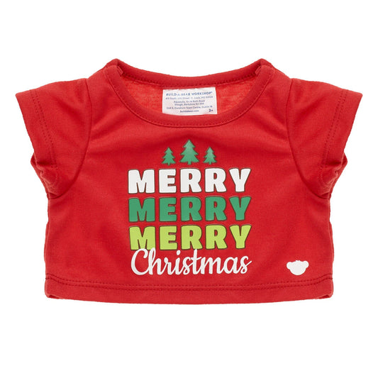 Merry Christmas T-Shirt for Plush Toys | Build-A-Bear® - US 2882