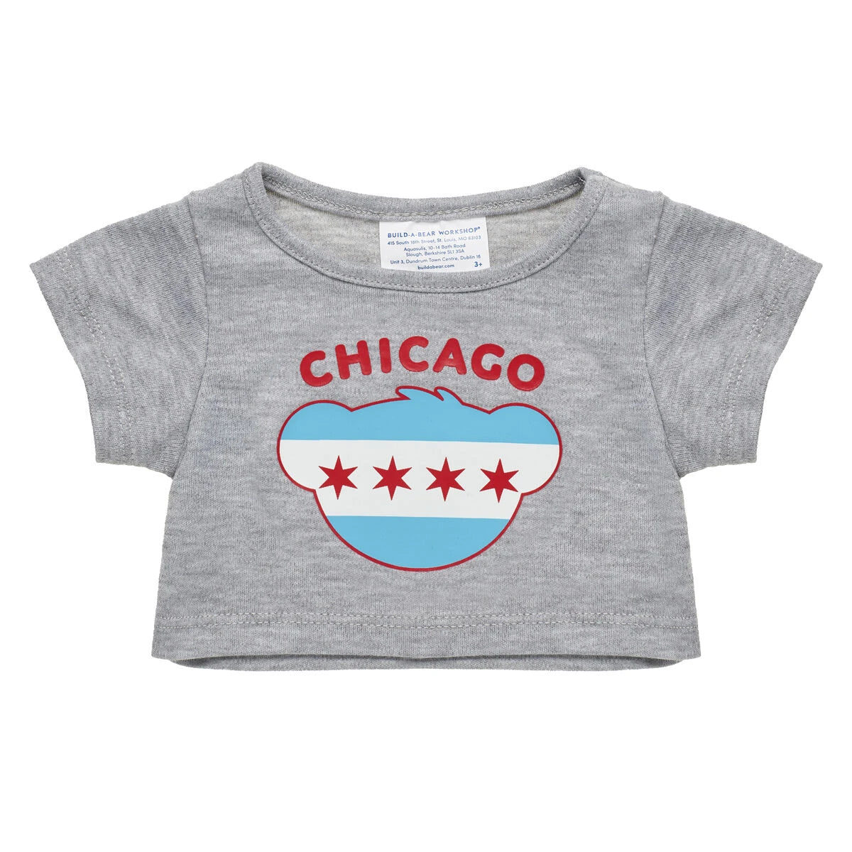 Chicago Flag T-Shirt | Build-A-Bear - US 1851