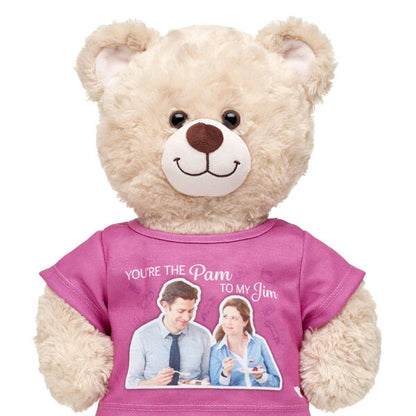 Pam and Jim The Office T-Shirt for Stuffed Animals | Build-A-Bear® - US 8343