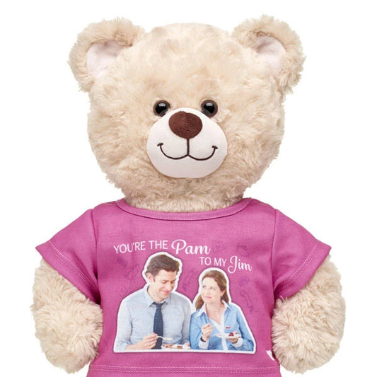 Pam and Jim The Office T-Shirt for Stuffed Animals | Build-A-Bear® - US 8343