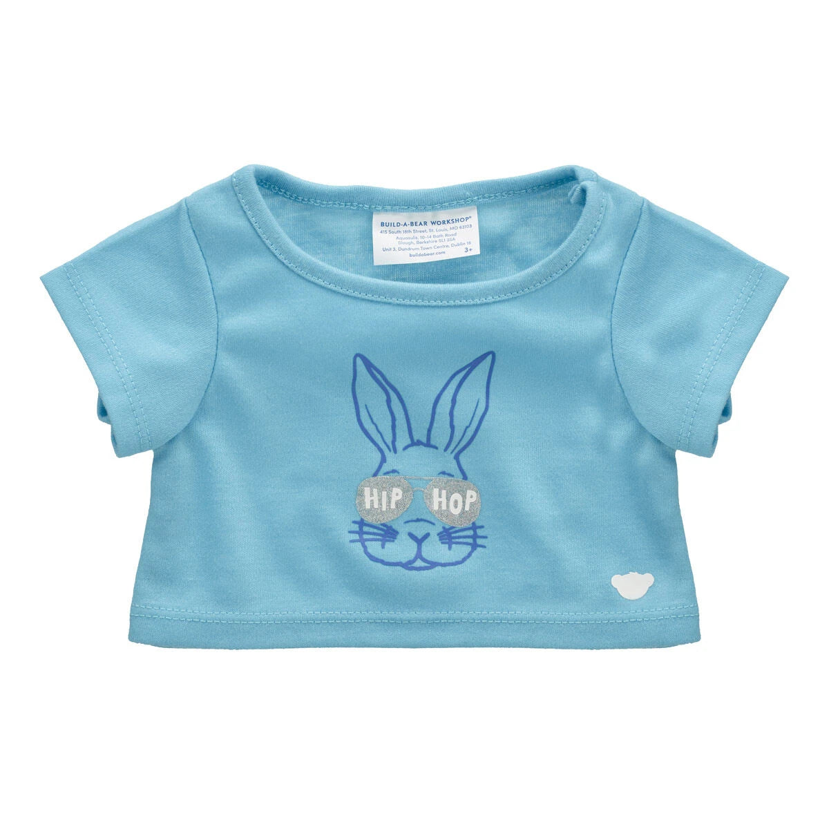 Hip Hop Bunny T-Shirt for Plush Toys | Build-A-Bear® - US 8457