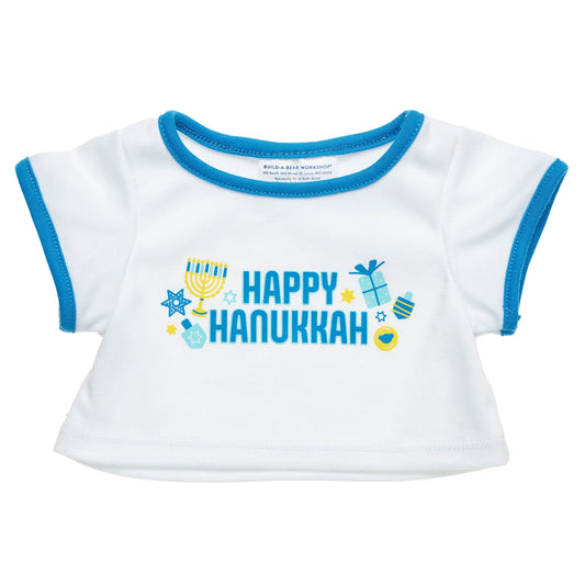Happy Hanukkah T-Shirt for Stuffed Animals | Build-A-Bear® - US 3465