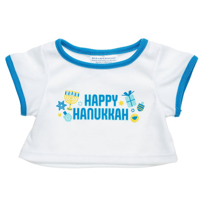 Happy Hanukkah T-Shirt for Stuffed Animals | Build-A-Bear® - US 8342