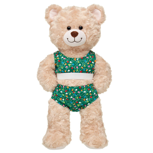 Holiday Lights Bra and Underwear Set for Plushies | Build-A-Bear® - US 7135