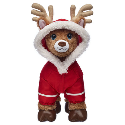 Red Reindeer Snowsuit for Stuffed Animals | Build-A-Bear® - US 9826