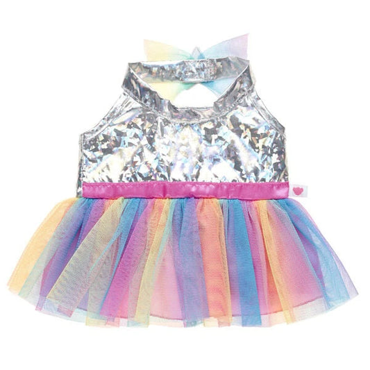 Rainbow Halter Dress for Stuffed Animals | Build-A-Bear® - US 8672