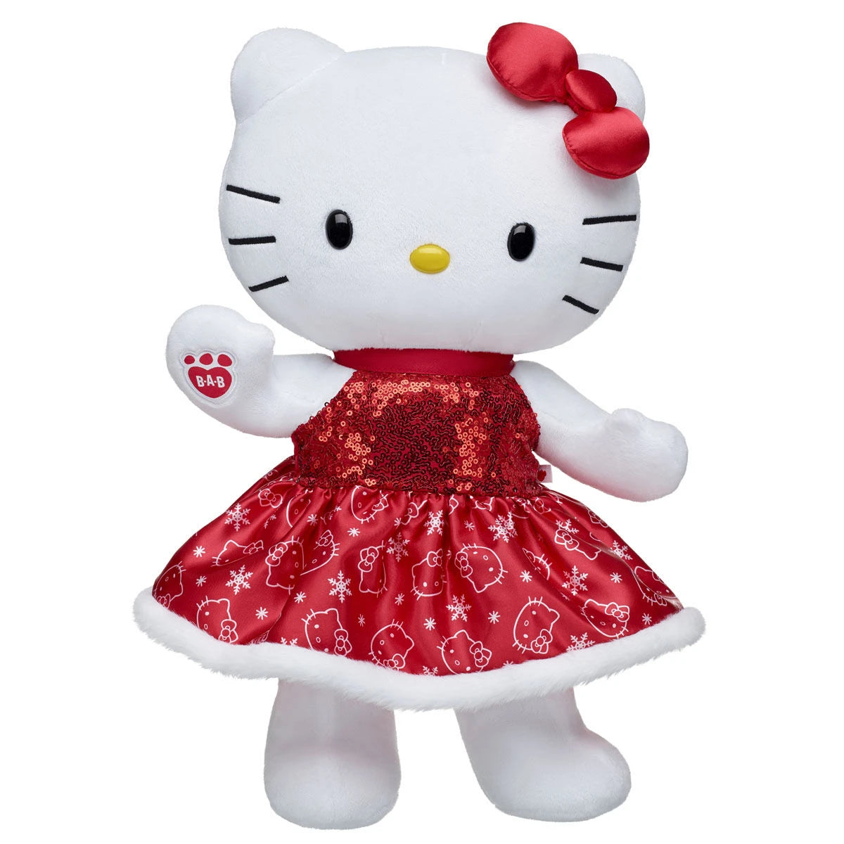 Hello Kitty® Red Holiday Dress for Plush Toys | Build-A-Bear® - US 5270
