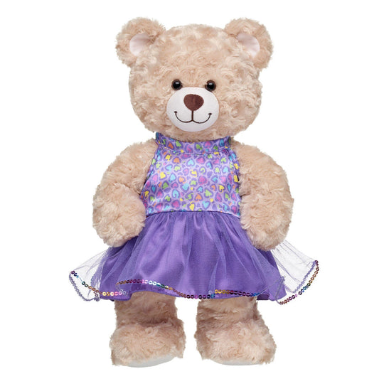 Rainbow Leopard Print Dress | Build-A-Bear - US 4096