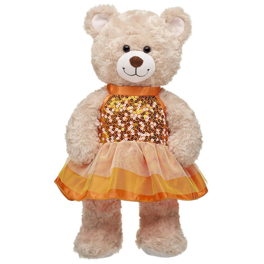 Candy Corn Sparkle Dress for Plush Toys | Build-A-Bear® - US 5995