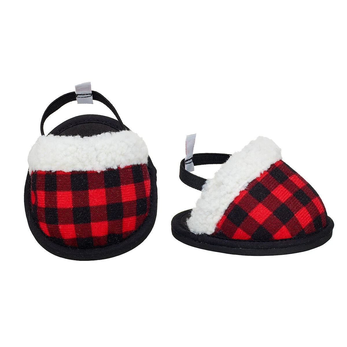 Red Buffalo Check Slippers | Shop Online at Build-A-Bear® - US 3122