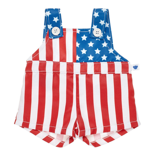 American Flag Overalls for Plush Toys | Build-A-Bear® - US 2743