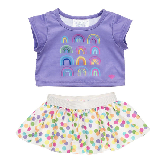 Rainbow Skirt Set 2 pc. for Plush Toys | Build-A-Bear® - US 7445