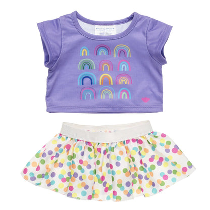 Rainbow Skirt Set 2 pc. for Plush Toys | Build-A-Bear® - US 2714