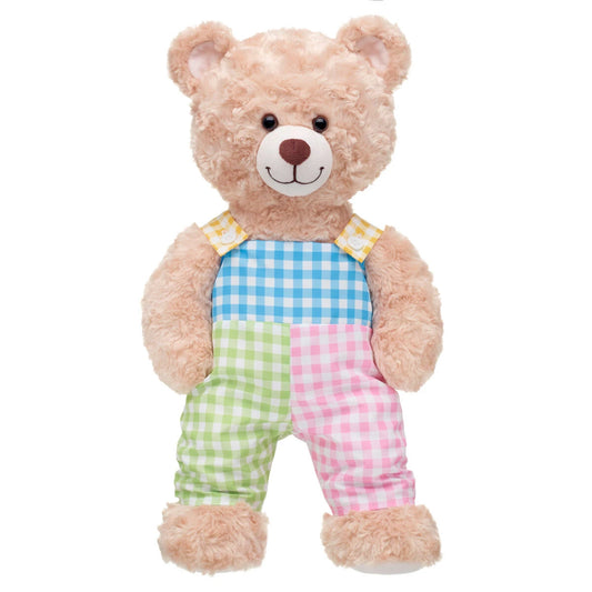Spring Gingham Overalls | Build-A-Bear - US 8908