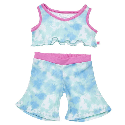 Tie-Dye Flare Outfit - US 8635