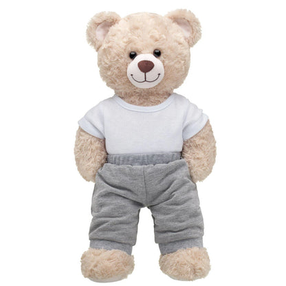 Grey Jogger Pants for Stuffed Animals | Build-A-Bear® - US 6860