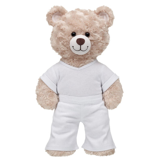 White Denim Flare Jeans | Build-A-Bear - US 9279
