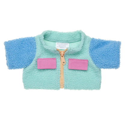 Colourful Sherpa Jacket | Build-A-Bear - US 7892