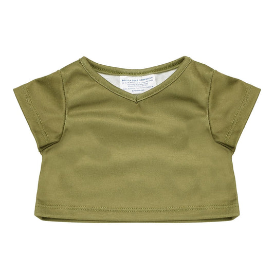 Green V-Neck T-Shirt for Stuffed Animals | Build-A-Bear® - US 9870