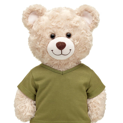 Green V-Neck T-Shirt for Stuffed Animals | Build-A-Bear® - US 9870