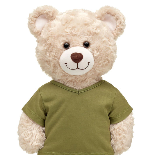 Green V-Neck T-Shirt for Stuffed Animals | Build-A-Bear® - US 9870