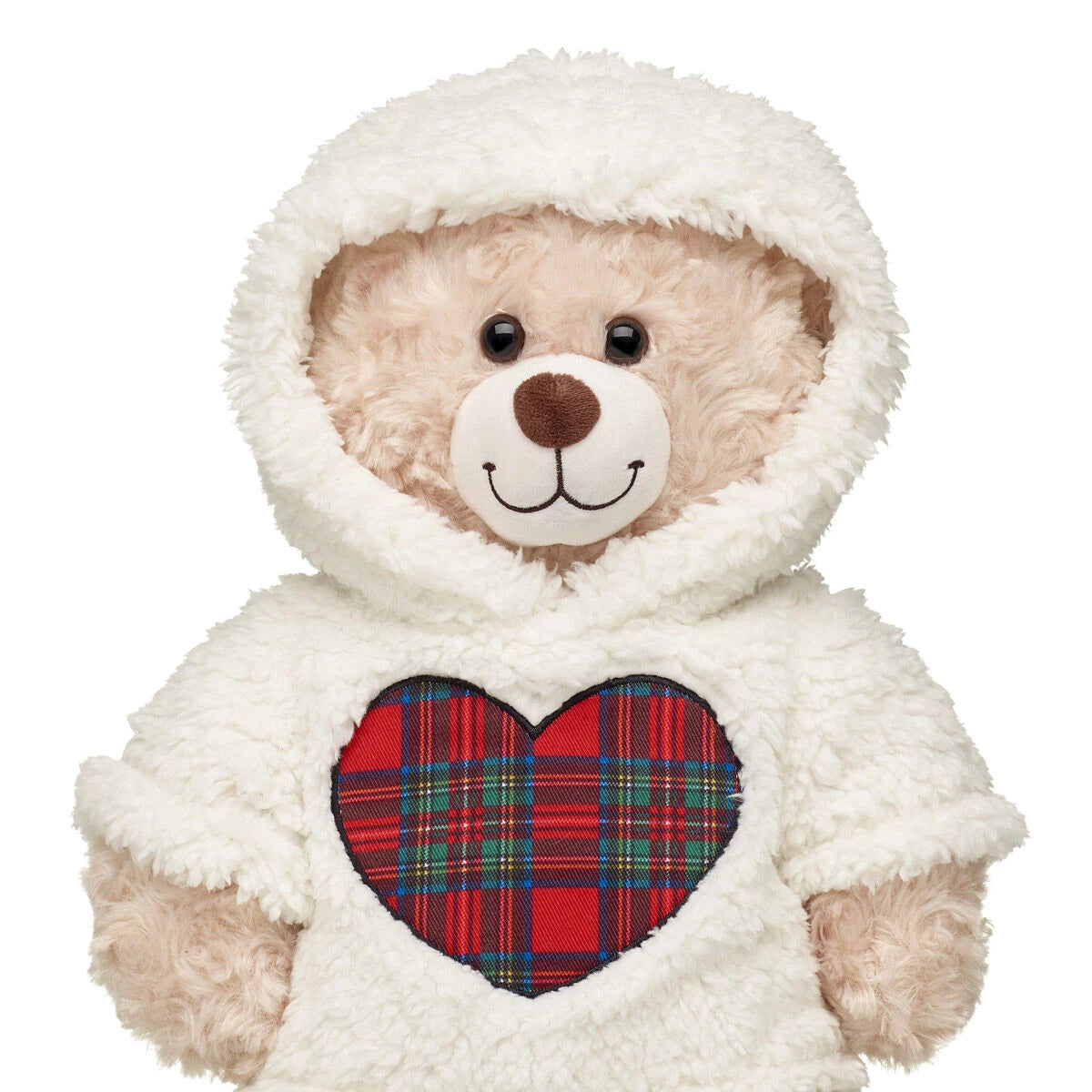 Tartan Heart Hoodie for Plush Toys | Build-A-Bear® - US 9013