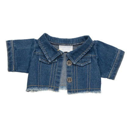 Frayed Denim Jacket for Plush Toys | Build-A-Bear® - US 3490