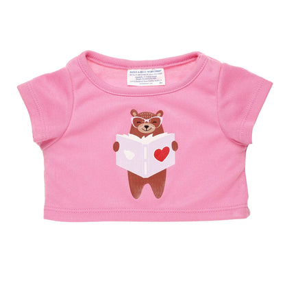 I Love Books T-Shirt for Stuffed Animals | Build-A-Bear® - US 1763