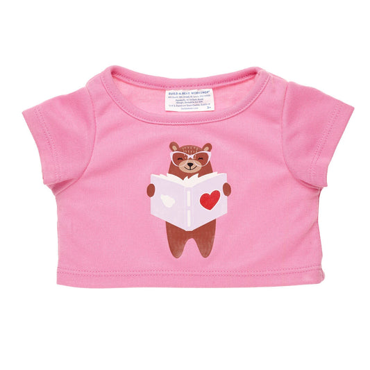 I Love Books T-Shirt for Stuffed Animals | Build-A-Bear® - US 1763