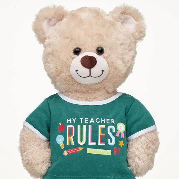 My Teacher Rules T-Shirt for Stuffed Animals | Build-A-Bear® - US 3516
