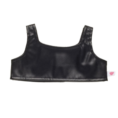 Faux Leather Cropped Tank for Plush Toys | Online Exclusive | Build-A-Bear - US 9204