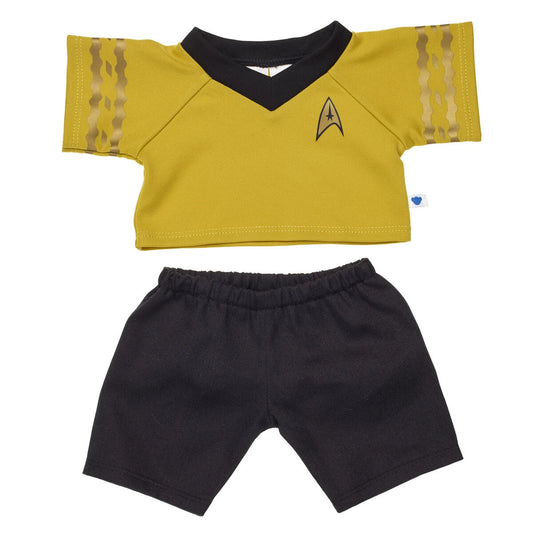 Star Trek: The Original Series Gold Uniform and Phaser Bundle | Build-A-Bear® - US 7279