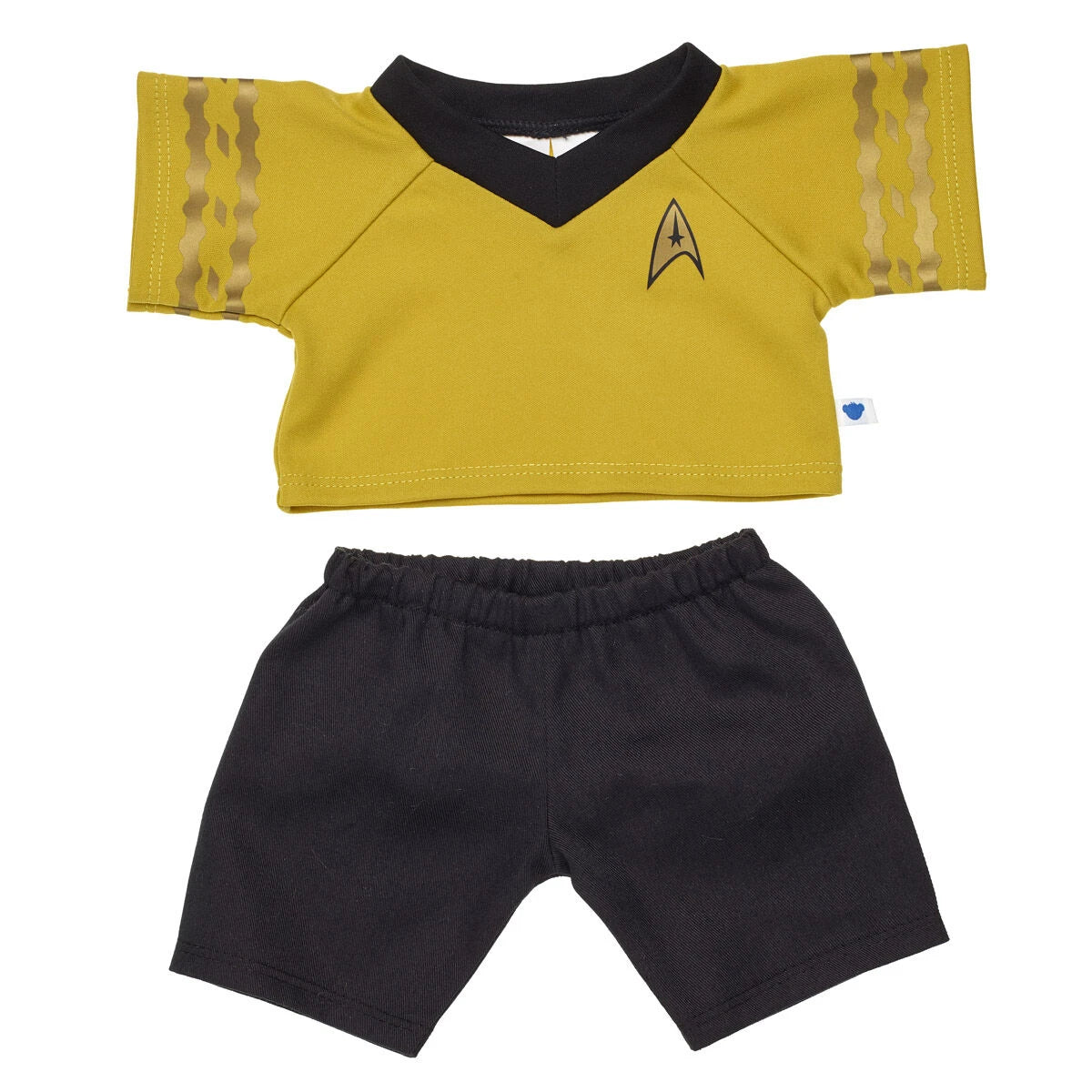 Star Trek: The Original Series Gold Uniform and Phaser Bundle | Build-A-Bear® - US 3807