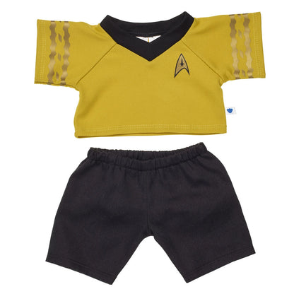 Star Trek: The Original Series Gold Uniform and Phaser Bundle | Build-A-Bear® - US 3807