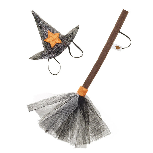 Witch Hat and Broom Set for Stuffed Animals | Build-A-Bear - US 1974