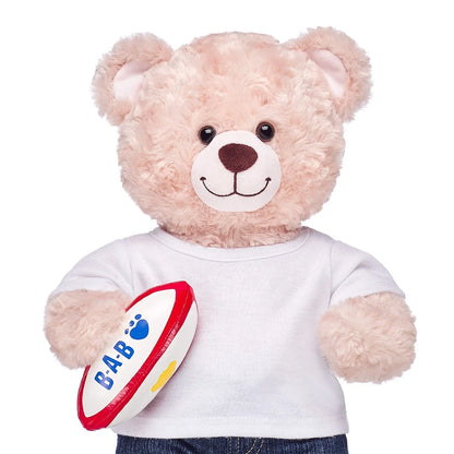 Rugby Ball for Stuffed Animals | Shop Online Now at Build-A-Bear® - US 3330