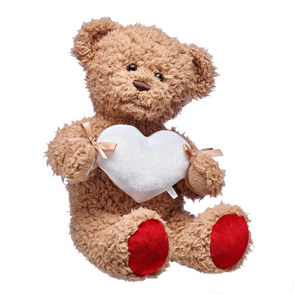 White Heart Wristie with Sound Pocket for Stuffed Animals | Build-A-Bear® - US 3707