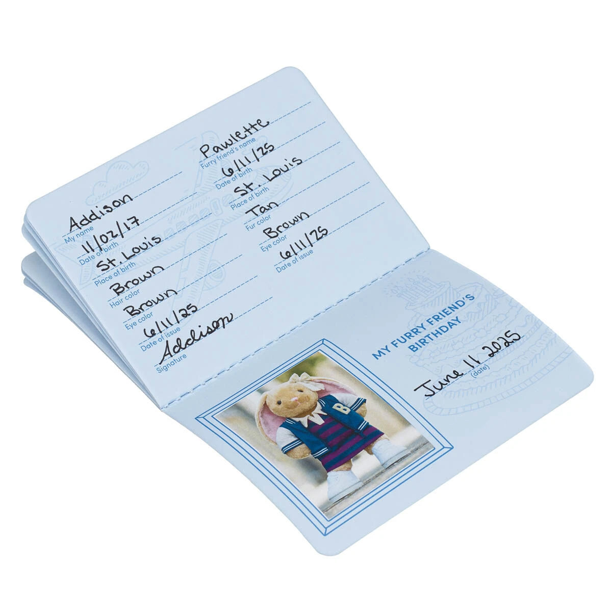 Build-A-Bear® Pawsport - US 7702