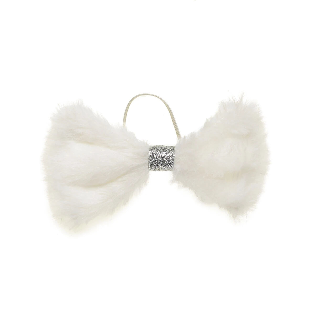 Fuzzy White Bow for Stuffed Animals | Build-A-Bear Workshop® - US 6514
