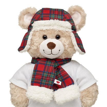 Tartan Hat and Scarf Set | Build-A-Bear® - US 3795