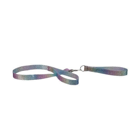 Rainbow Sparkle Leash &amp; Collar 2 pc. for Stuffed Animals | Build-A-Bear® - US 4555