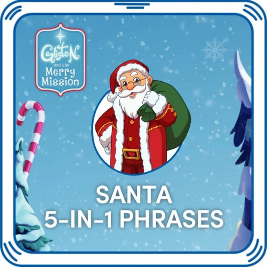 Santa 5-in-1 Phrases for Stuffed Animals | Build-A-Bear® - US 1598
