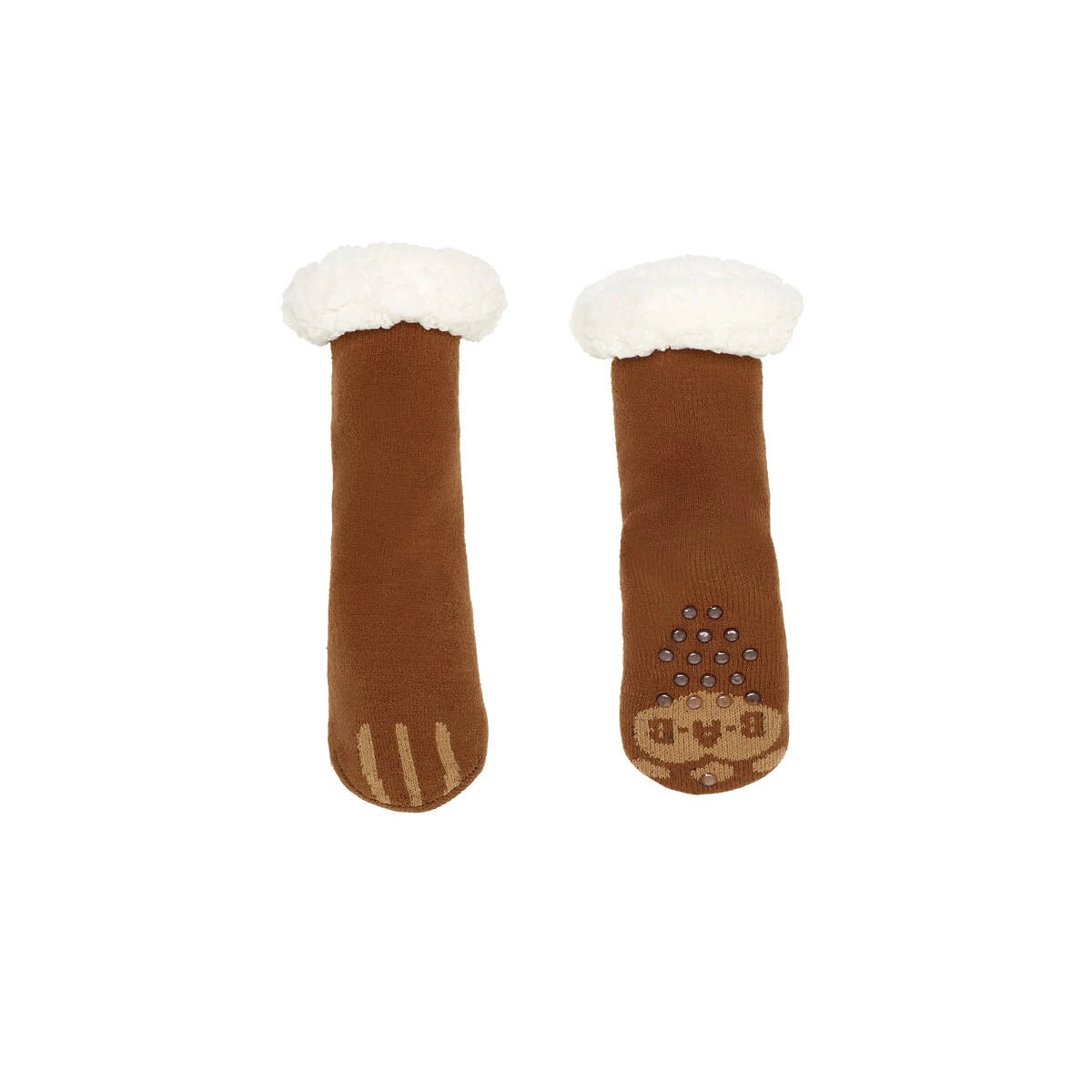 Build-A-Bear Pajama Shop™ Bear Paw Slipper Socks - Toddler, Youth &amp; Adult - US 2313