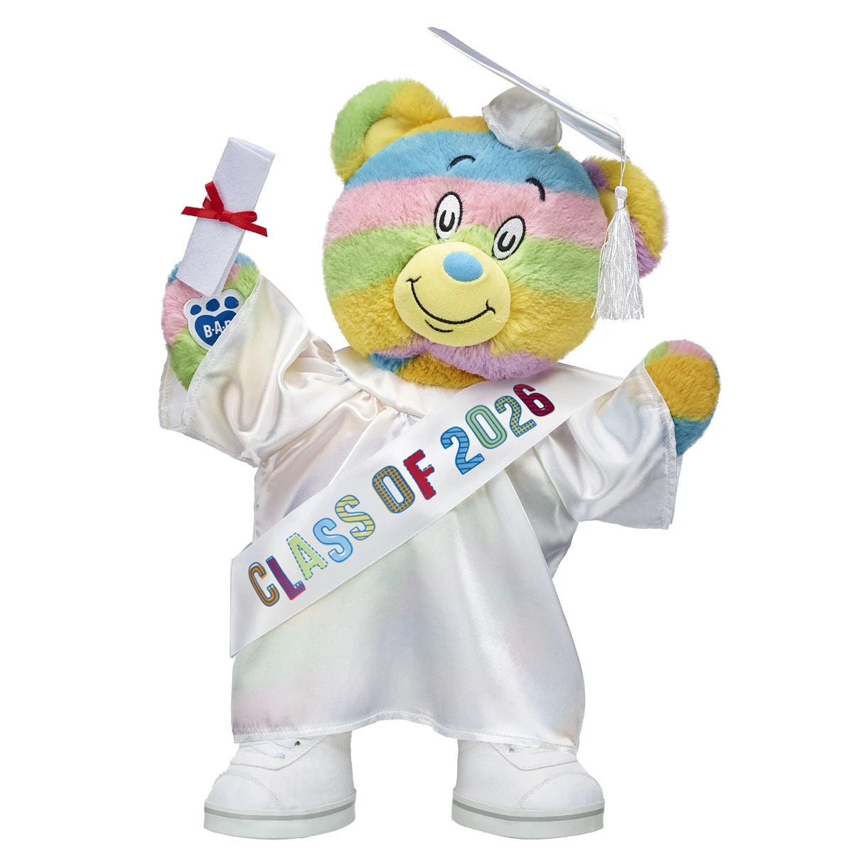 Oh, the Places You'll Go! Teddy Bear White | Build-A-Bear - US 1376
